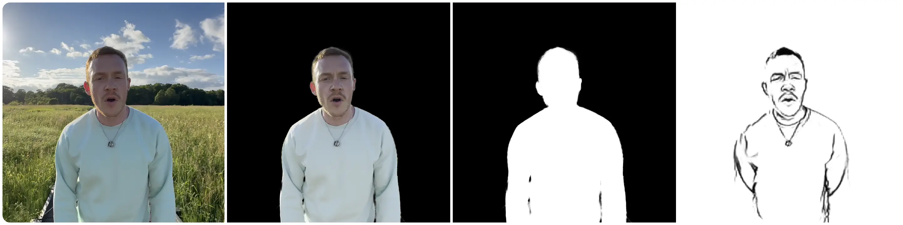 A preview of the diagram, from frame to outline.